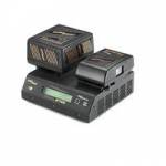 Anton Bauer DUAL-2722 Two position PowerCharger with LCD built-in discharge module and 70 watt power supply (p/n 8475-0061) Anton Bauer DUAL-2722 Two position PowerCharger with LCD built-in discharge module and 70 watt power supply (p/n 8475-0061)